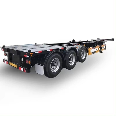 20FT 45FT Skeletal Gebruikt Semi 40FT Skeleton Container Chassis Trailer Semi-Trailer