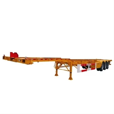 20FT 45FT Skeletal Gebruikt Semi 40FT Skeleton Container Chassis Trailer Semi-Trailer