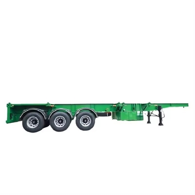 20FT 45FT Skeletal Gebruikt Semi 40FT Skeleton Container Chassis Trailer Semi-Trailer