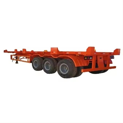 20FT 45FT Skeletal Gebruikt Semi 40FT Skeleton Container Chassis Trailer Semi-Trailer