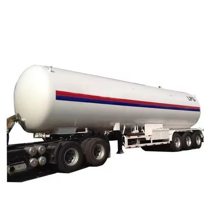 Zelfdumping 45 kubieke meter LPG-gasopslagtank Halve vrachtwagen aanhangwagen 3 as Tri-as
