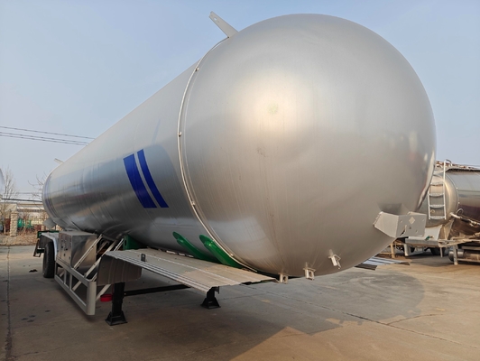 56cbm 57cbm 28 ton 29 ton LPG Propan gas wegtank Halve aanhanger voor 3 assen