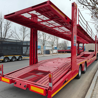 Aanpassing 3 Assen Car Carrier Transport Carrying Semi-trailer Aanpassing