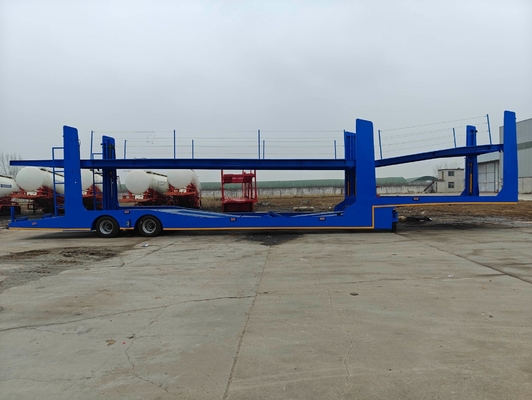 50T laadgewicht Car Carrier SUV Transport Trailer voor het vervoer van zware voertuigen
