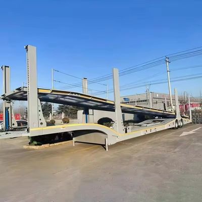 Doppeldeckervoertuigen Truck-aanhangwagens met beveiligingsvoorziening voor initiatieven 1