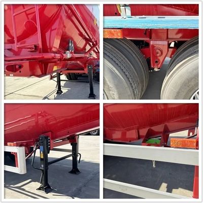30000L/40000L/50000L Drieassige tank/tanker Halve aanhanger voor stoorherstelventiel Civacon