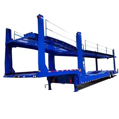 Klasse Middenbelasting 3 Achs Car Carrier Truck Trailer Transportvoertuig Halve aanhangwagen