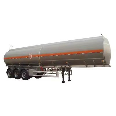 3/4/5-assen Olievervoerende brandstoftank Silo Droog bulk cement Transport Truck Olie tank Semi-trailer