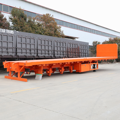 40t 50t 60t 100t Gooseneck Lowboy Low Bed Semi-trailer Afmetingen Lowbed Truck Trailer