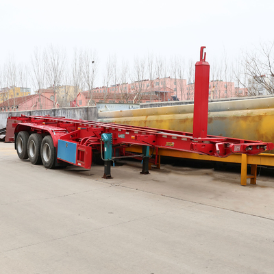 60 80 100 ton Zwaar voertuig Gooseneck Low Loader Low Bed Lowboy Truck Lowbed Semi Trailer