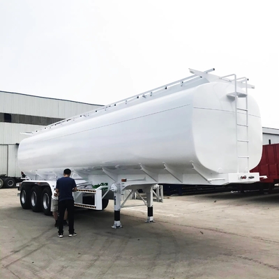 40000 liter 3 assen brandstoftank Semi-trailer Niet-zelfdumping met loopvlak 1820mm