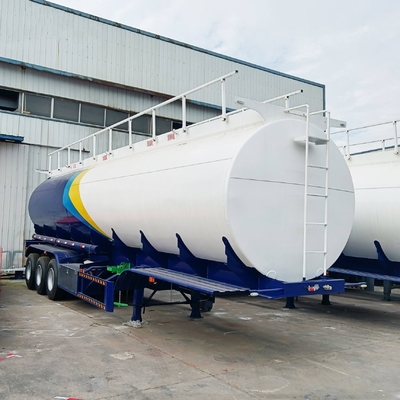 40000 liter 3 assen brandstoftank Semi-trailer Niet-zelfdumping met loopvlak 1820mm