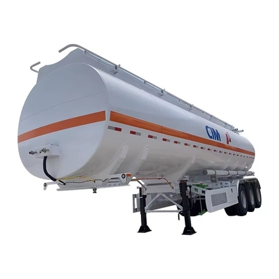 API Air-operated Valve Heavy Duty 50000 liter 3-assige olietank Transport Halve trailer