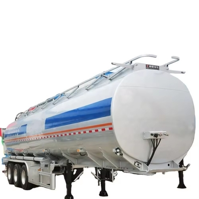 API Air-operated Valve Heavy Duty 50000 liter 3-assige olietank Transport Halve trailer