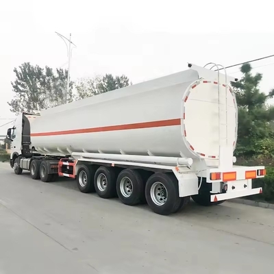 API Air-operated Valve Heavy Duty 50000 liter 3-assige olietank Transport Halve trailer