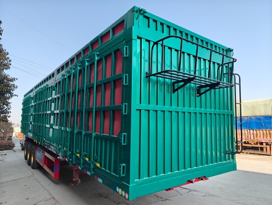 3 as 60 80 ton hek vee vee vee vee goederen transport hek halve aanhangwagen