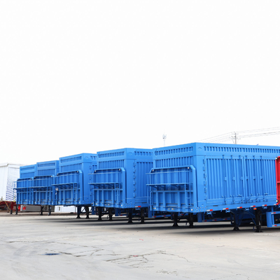 Deck Cargo Fence Semi-trailer met niet-zelfdumpingfunctie