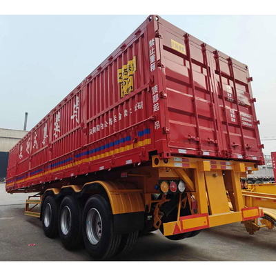 40 voet 50 ton Flat Bed Flatbed Semi-trailer Chinese zware lading container chassis