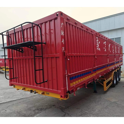 40 ton 3 as blad veer ophanging vee transport hek vracht halve aanhangwagen