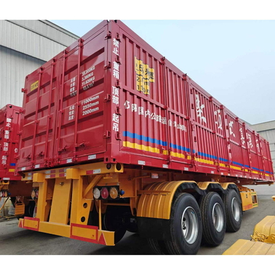 40 ton 3 as blad veer ophanging vee transport hek vracht halve aanhangwagen