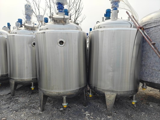 Roestvrijstalen dubbellaagse vermengingstoel in een high-shear-mixer