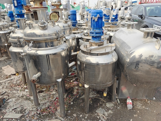 Roestvrijstalen dubbellaagse vermengingstoel in een high-shear-mixer