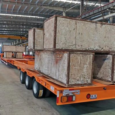 40ft platbed half-trailer 40 ton platbed transporttrailer tread 2240mm zwaar werk