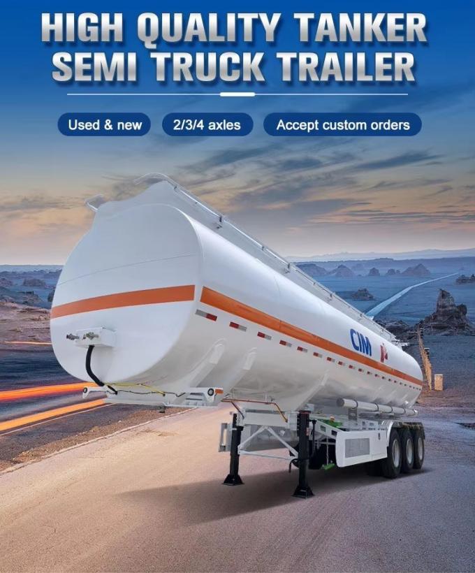42-49m ³ Stainless Steel Tank Semi-Trailer